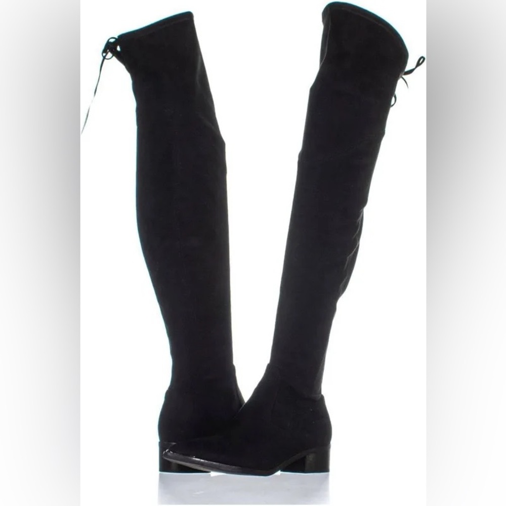 8.5 Marc Fisher Black Over-the-Knee Boots